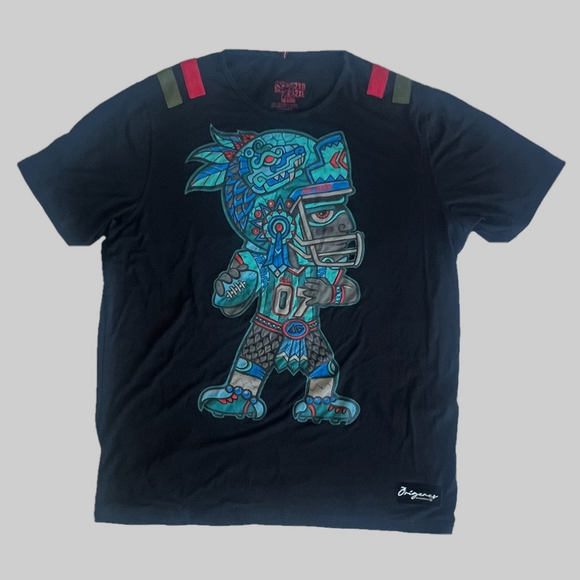NFL Collections Mexico T-Shirt 
Orígenes Collećion de la NFL ‘Aye Guey’ - Picture 1 of 10